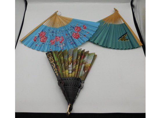 Assorted Lot Of Decorative Hand Fans