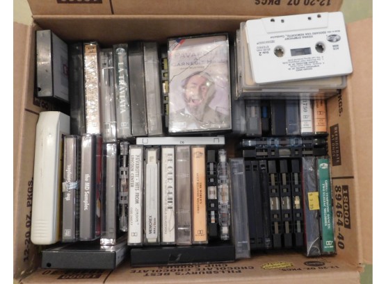 Assorted Lot Of Cassette Tapes