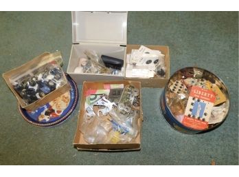 Assorted Lot Of Sewing Accessories