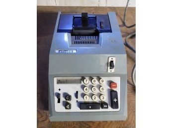 Vintage Olivetti Adding Machine Calculator
