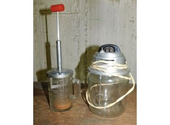 Vintage Electric Mixer With Hand Held Chopper