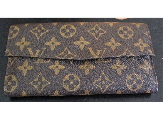 Louis Vuitton Inspired Monogram Wallet