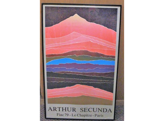 Sunrise Print Signed By Arthur Secunda 1979 L.A