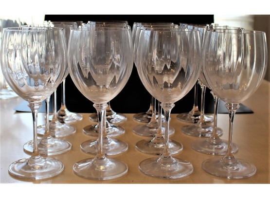 Set Of Wine Glasses 'Stephanie' By Mikasa - Set Of 16