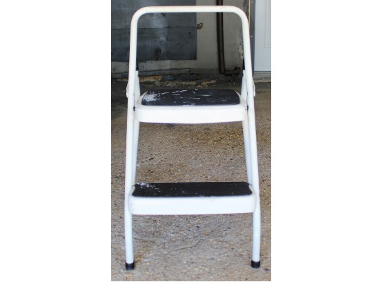 Cosco Two Step Big Step Folding Step Stool With Rubber Hand Grip