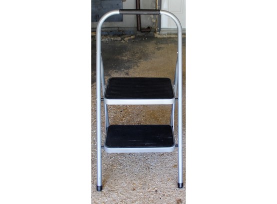 Easy Reach 2-Step Lightweight Steel Step Stool Ladder