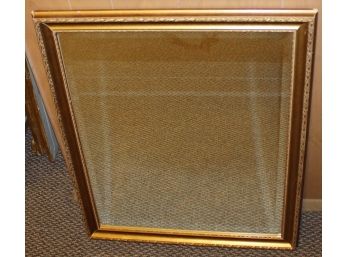 Vintage Lovely Gold Toned Framed Wall Mirror