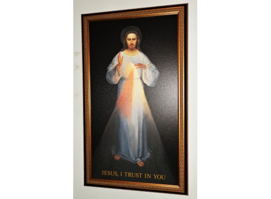 'jesus, I Trust In You' Framed Wall Decor