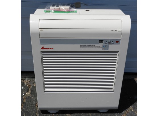 Amana Portable Air Conditioner With 2 Remotes & Hose Vents For Window Ventilation