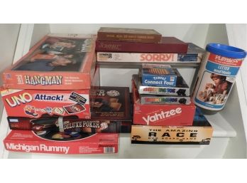 Assorted Lot Of Board Games