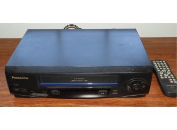 Panasonic VHS Model #PV-V402 With Remote Control