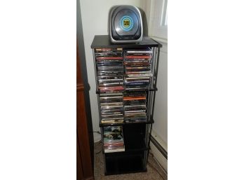 Assorted Lot Of CD's - CD Tower & Storage Case Included