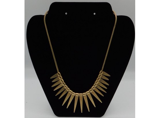 Decorative Gold Plated Fashion Necklace