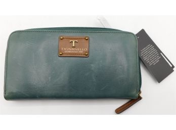 Tignanello Brooklyn Zip Around Wallet - Juniper And Cognac