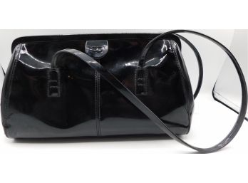 Alfani Black Vinyl Purse