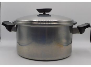 Cook-O-Matic Large Stainless Pot With Handles