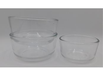 Pyrex Glass Food Storage Set - Set Of Three