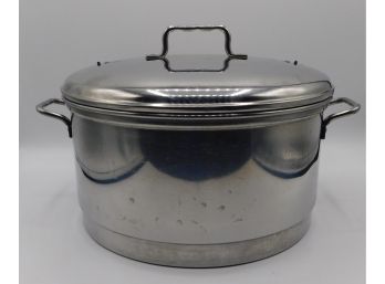 Manor House Stainless Steel Pot With Strainer Basket Inserts