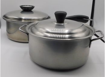 Cook-O-Matic Stainless Steel Pot Set - Set Of Two