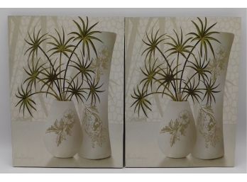 Marie Frederique Two Piece Flower Vase Print