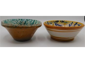 Pair Of Handmade Decorative Bowls