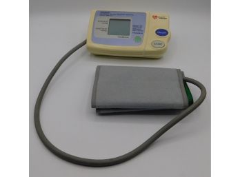 Omron HEM-711 Automatic Smart Inflate Blood Pressure Digital Monitor Fuzzy Logic