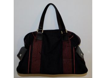 Lancome Black & Red Handbag