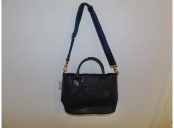 Fendissime Italian  Blue Leather Handbag