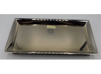 Pottery Barn Metal Mirrored Trays - Set Of 2