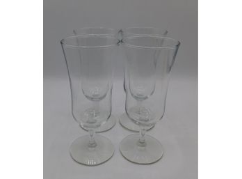 Set Of Stemmed Drinking Glasses - Set Of Four