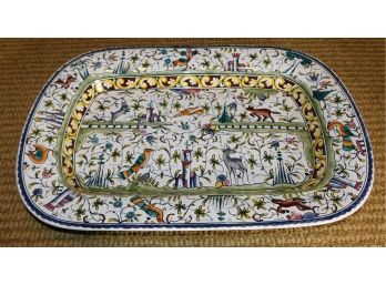Provence Hand Painted Serving Platter - Like New