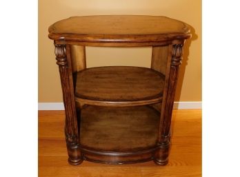 Small Solid Wood Accent Table