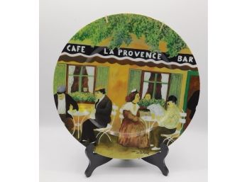 Guy Buffet 'Cafe La Provence' 11' Dinner Plate
