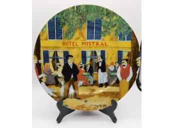 Guy Buffet 'Hotel Mistral' 11' Dinner Plate