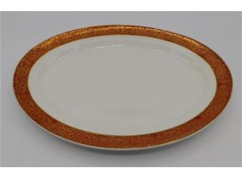 Eastern China USA 22K Gold Rimmed Serving Plate