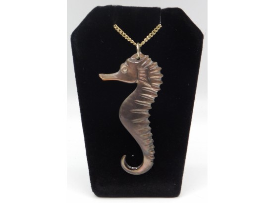 Lovely Seahorse Necklace - 10' Chain