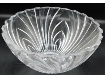 Decorative Cut Glass Candy Bowl