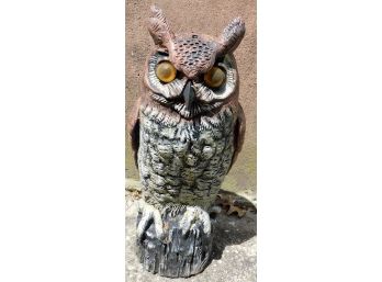 Decorative Plastic Garden Owl