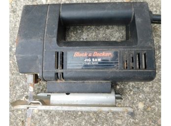 Black And Decker - Single Speed Jig Saw - Model 7543