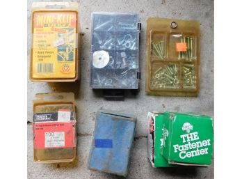 Lot Of Assorted Screws And Fasteners