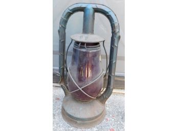 Vintage Dietz Monarch - Metal Oil Lamp