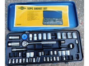 MSSCO Socket Wrench Tool Box With Socket Set