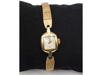 Vintage Hamilton 10 Karat Gold Rolled Women's Watch