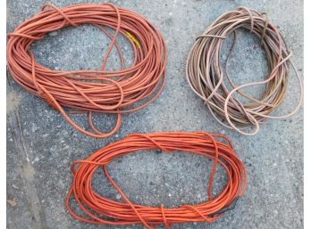 Lot Of Assorted Extension Cords (4)
