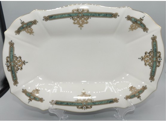 LENOX Fine China CATALAN Vintage TRAY Retired 24 Kt GOLD ACCENTS