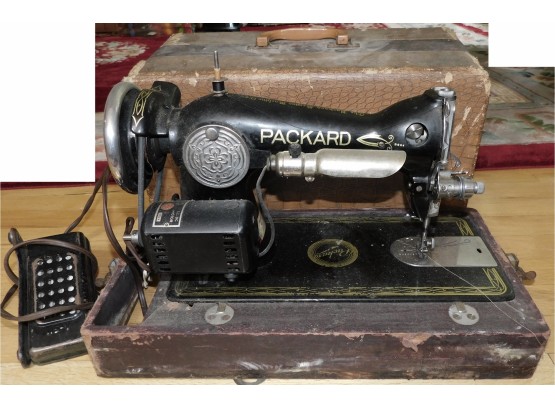 Vintage Packard Sewing Machine