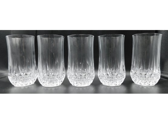 Cut Glass Water Glasses, 5