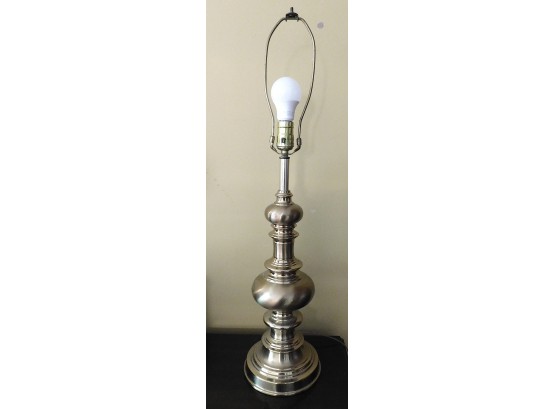 Vintage Brass Lamp, 30'H