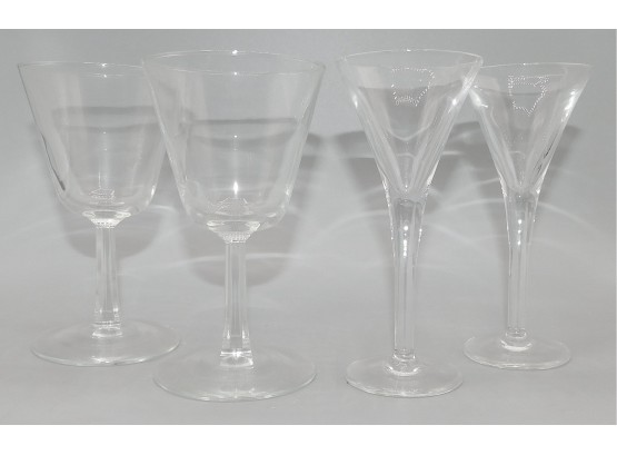 Assorted Glass Cordial Glasses