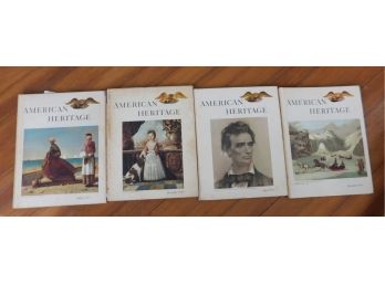 Assorted Lot Of American Heritage Books
